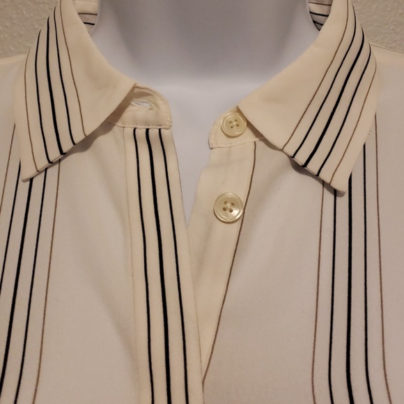 💖LOFT long sleeve collared blouse - Picture 3 of 5